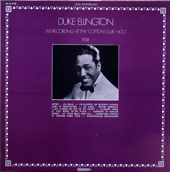 At the Cotton Club, Vol. 2 — Duke Ellington album cover
